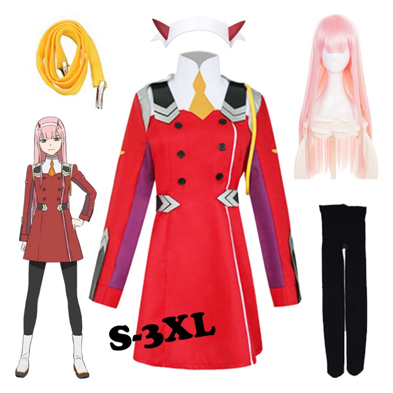 anime darling en el franxx zero two cosplay disfraz para halloween | Shopee  Chile