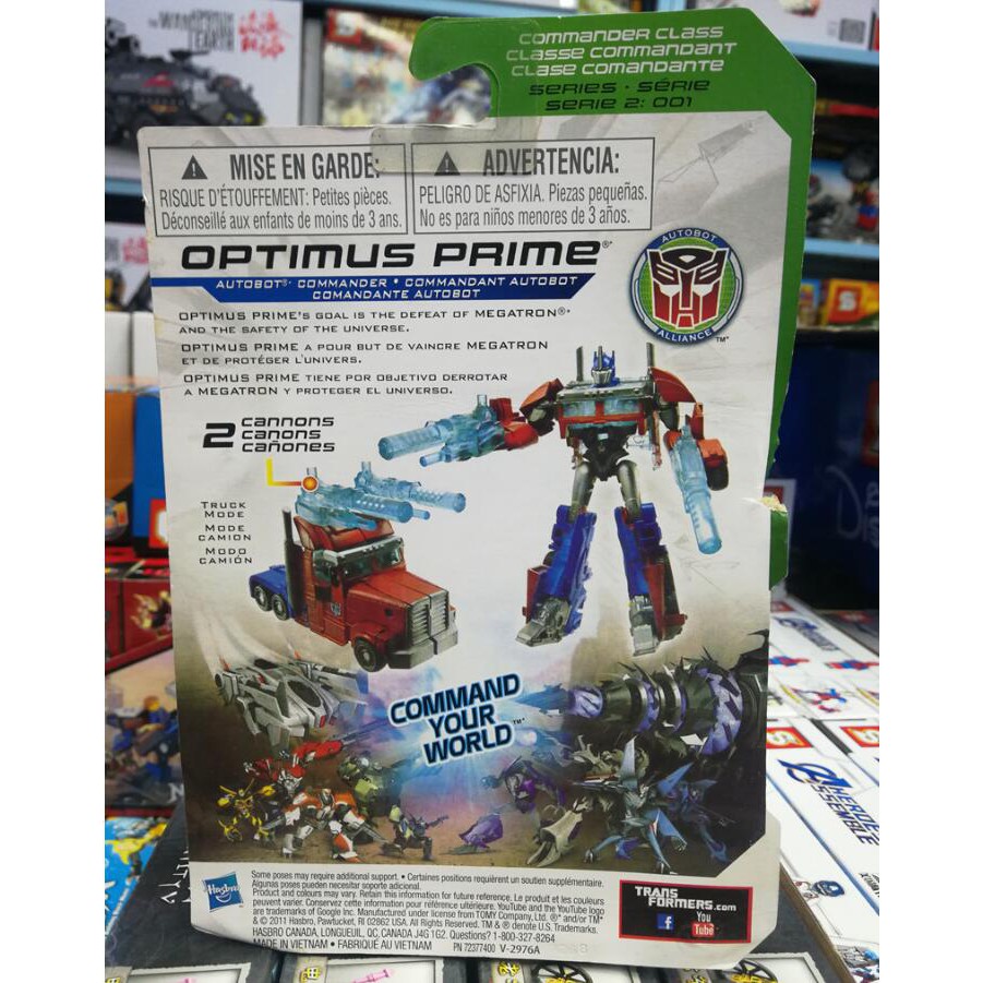 Transformers Prime comandante Class Optimus Prime Cyberverse Figura De Acción Nueva 