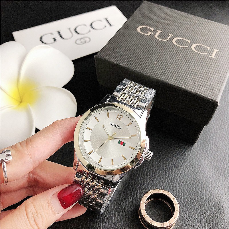 Reloj 2021 Gg clásico Marca Gucci Casual de cuarzo 100% relojes de mujer |  Shopee Chile