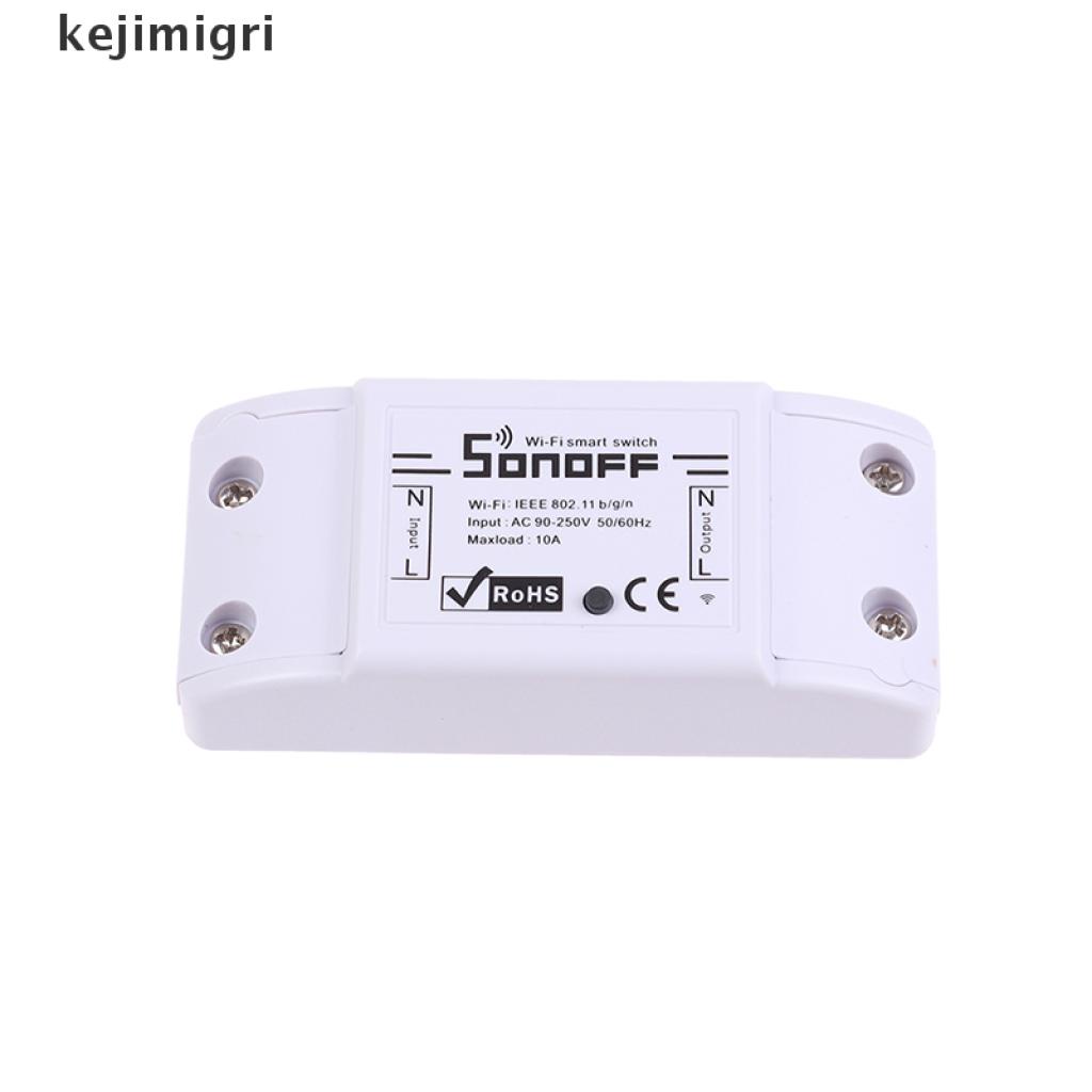 Kejimigri Sonoff Basic Wifi Diy Smart Wireless Remote Switch Light Controller Module Work Kejimigri Shopee Chile