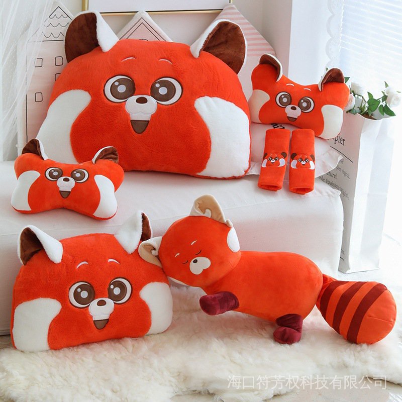 Almohada Roja De Disney Pixar Panda Peluche Kawaii De Dibujos Animados Oso  Rojo Peluches Animales De Regalo Para Niños QUS1 | Shopee Chile