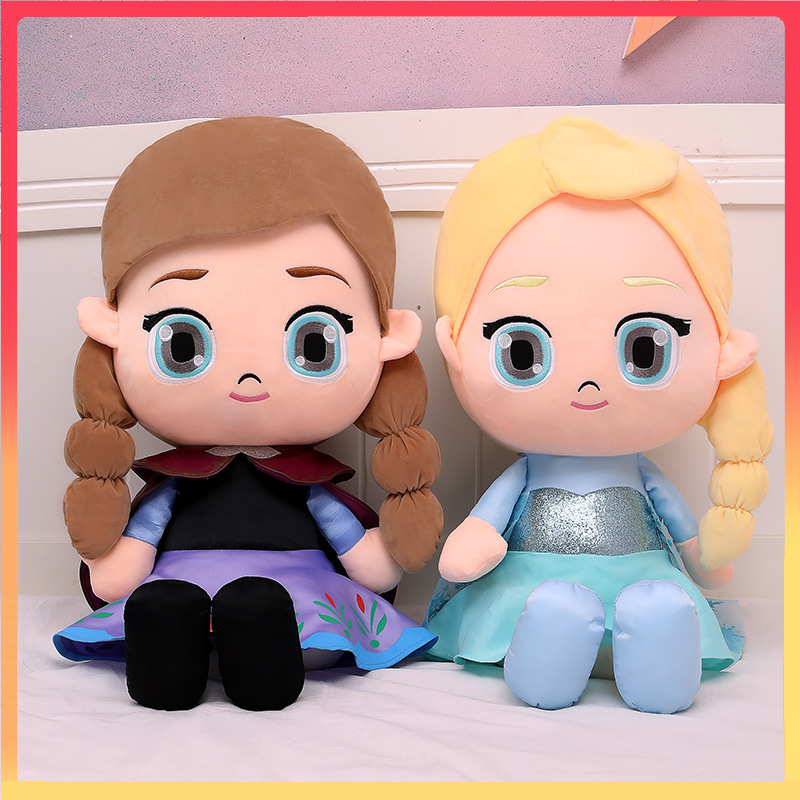 Alta Calidad Lindos Ninos Juguetes Suaves Anna Elsa Peluche Suave Muneca Juguete Bebe Ninos Disney Frozen 2 Princesa Olaf Peluche Suave Muneca Entrega Rapida Shopee Chile