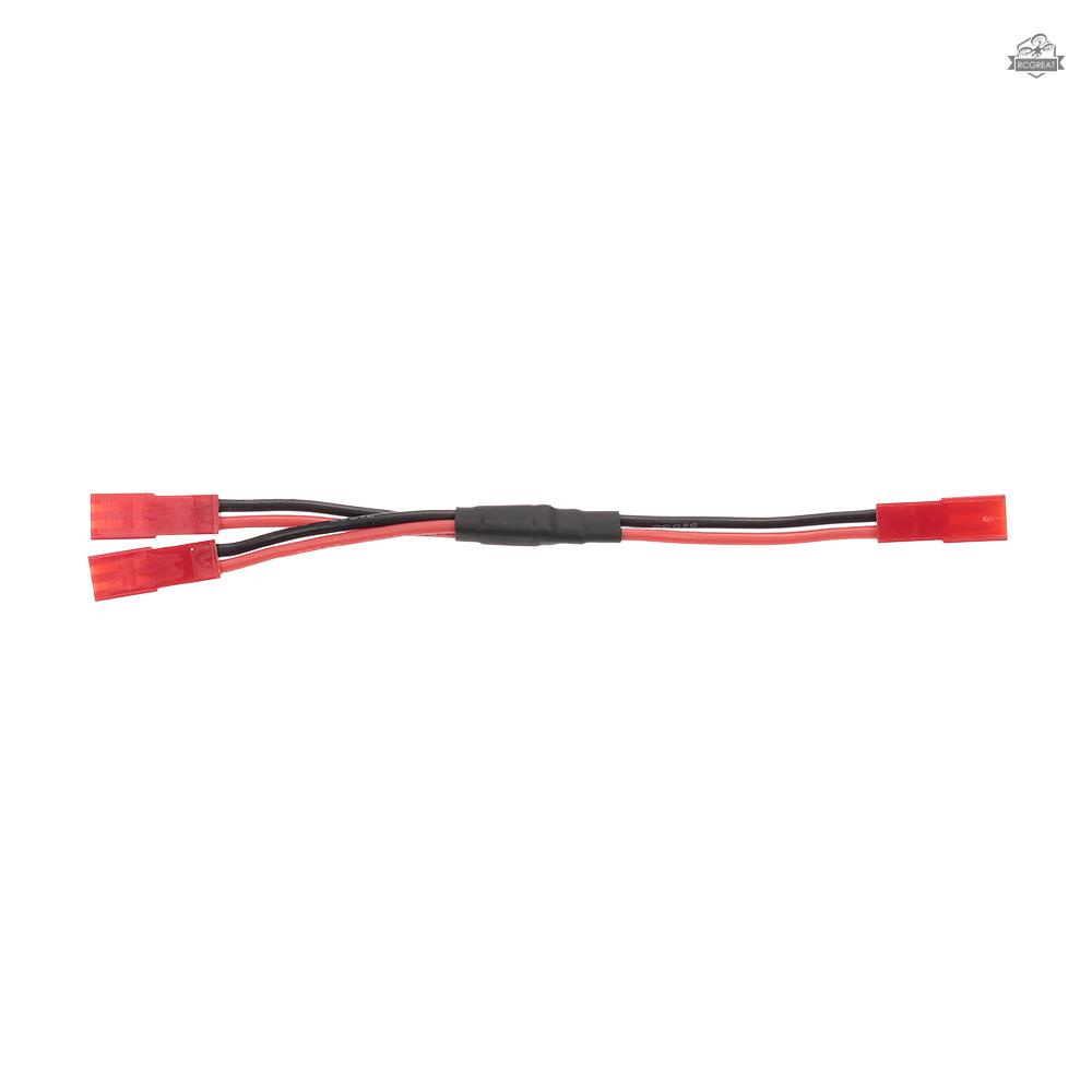 Hembra a Hembra Enchufe Conector Cable para TRX-4 ESC RC Parte Accesorio Dilwe 2Pcs Cable JST Y 