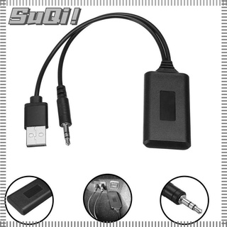 Módulo Bluetooth Inalámbrico para Coche Receptor Adaptador De Música Auxiliar AUX o USB 3.5Mm F 