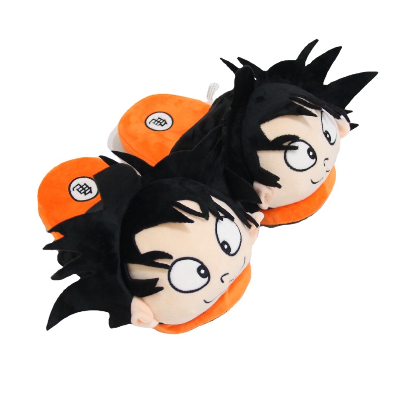 2022 Anime Dragon Ball Goku Felpa Zapatillas De Algodón Invierno Hogar  Único Niños Mantener Caliente Pareja Zapatos Creativo | Shopee Chile