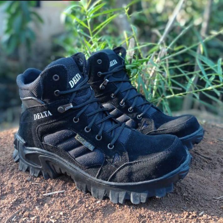 analogía Foto Respetuoso del medio ambiente Nuevo producto!! 1.1 DELTA zapatos cortos negro DELTA zapatos de seguridad  DELTA botas tácticas bajo código 070 kereta | Shopee Chile