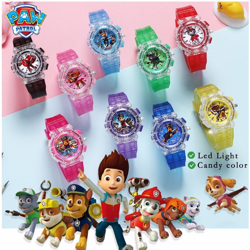 Reloj paw patrol para niños chile sale