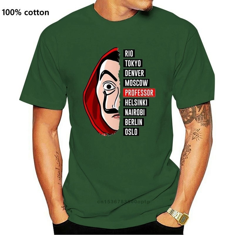 Polera de la casa de papel sales